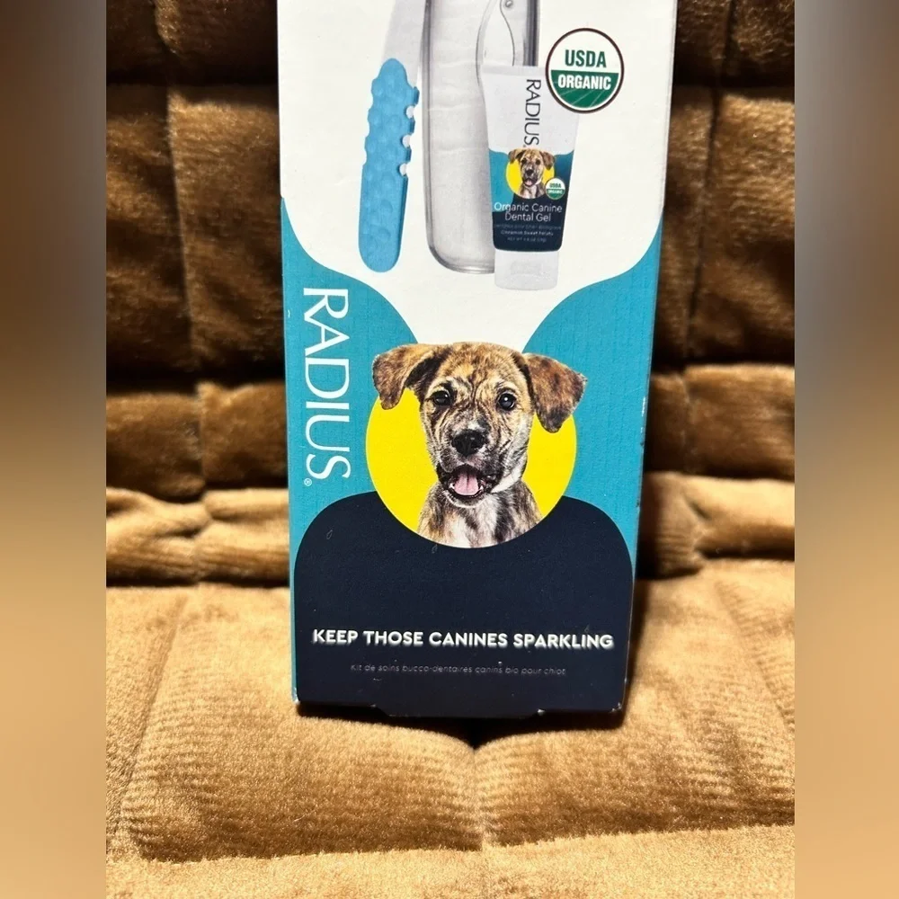 ☀️NWT-Radius Organic Canine Oral Care Kit